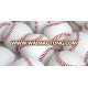 Plain color training quality baseballs