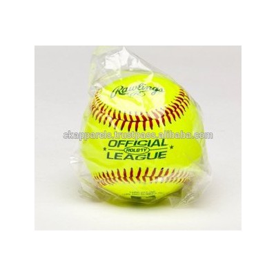 Optic Yellow Leather Training Baseball