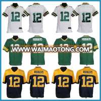 Green American Football Game Jersey Custom Design White American Football jerseys